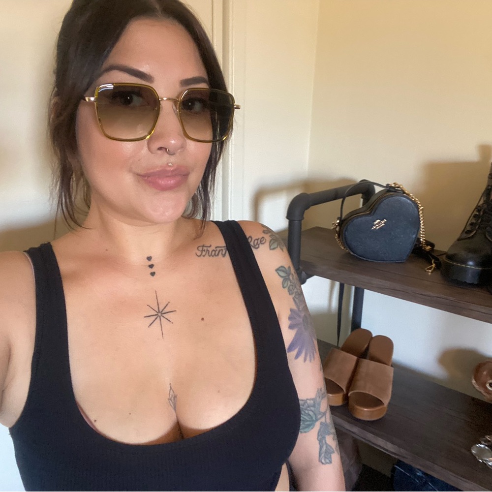 Free People - Beau Square Sunglasses